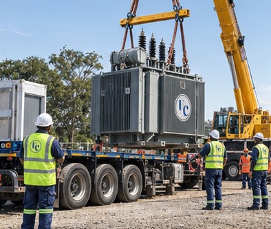 Transformer installation — illustrative image
