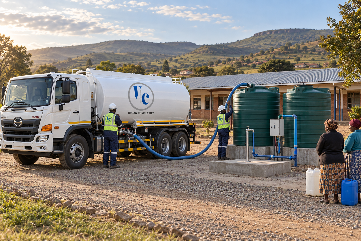 Ulundi water supply — illustrative image